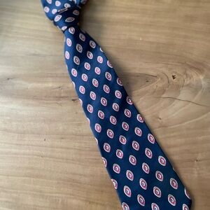 Stafford Navy and Red Patterned Tie